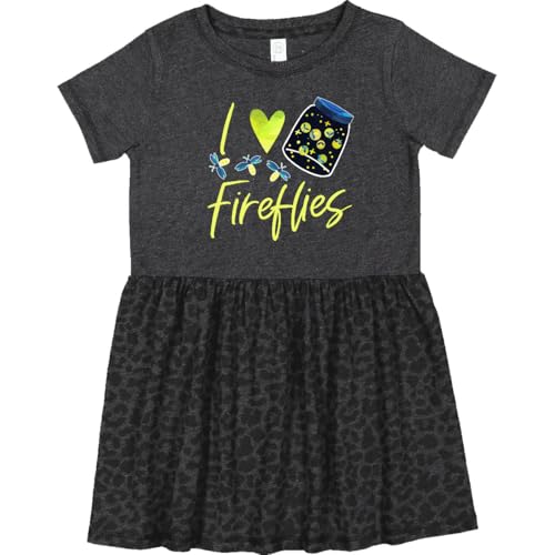 inktastic I Love Fireflies Toddler Dress