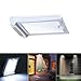 Produktbild CALALEIE Solarbetriebene 46 LED Outdoor PIR Bewegungssensor Licht Wasserdichte Sicherheit Wandleuchte für Street Path Außenleuchte Zubehör