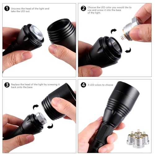 Image of LUMENSHOOTER A8Plus Zoomable Predator Hunting Light Kit