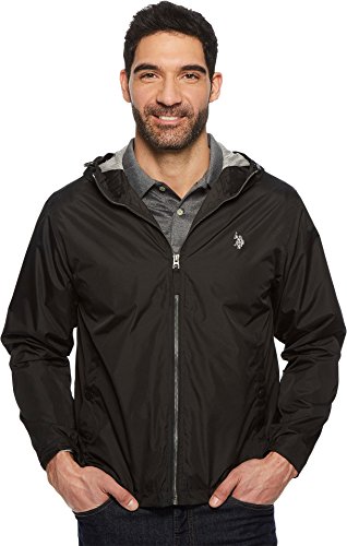 U.S. Polo Assn. Men's Core Windbreaker With Piping U.S. Polo Assn. Men's Core Windbreaker With Piping
