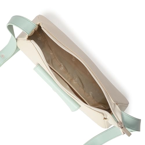 Image of Fastrack Puff Sling with Detachable Pouch | Faux-Leather Women's Handbags | Sling for Casual Carry