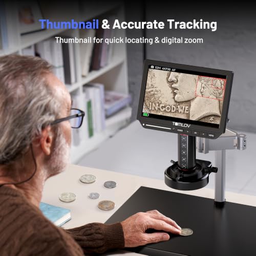 TOMLOV 4K Autofocus Microscope TM4K-AF Max, 10.1" Spin Flex Arm for Repair - image 7