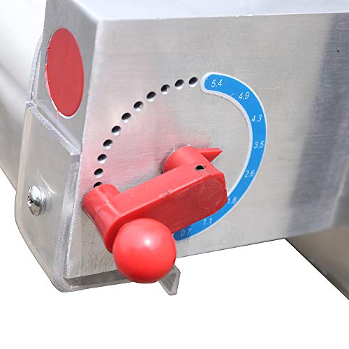 Ocasami Pizza Dough Roller Sheeter 15Inch Electric Pizza Dough Roller Machine Commercial Pizza Dough Roller Automatic Stainless Steel Pastry Press | Us Stock #TOP6