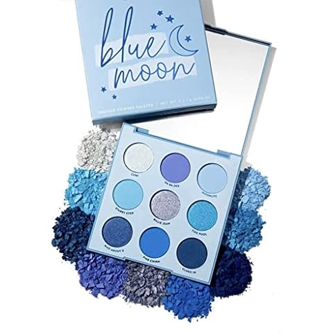 Colourpop Blue Moon Eyeshadow Palette, Powder Cover