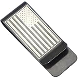 JUNXINSHUN Small Men's Slim Money Clip, Stainless Steel Credit Business Card Holder, Pocket Cash Wallet, (1)