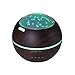 YFINE Máquina de aromaterapia por ultrasonidos Aroma humidificador de Aire Essentiel Oil Mist Maker Wood Night Light 7 Color LED Light para el hogar (Color : Beige)