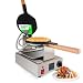 TOP Version Puffle Waffle Maker Professional Rotated Nonstick (Grill/Oven for Cooking Puff, Hong Kong Style, Egg, QQ, Muffin, Cake Eggettes and Belgian Bubble Waffles) (DIGITAL 110V)