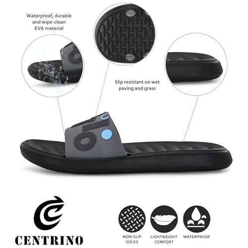 Image of Centrino Slides for Women | Comfortable & Stylish with Soft Insole | Trendy Design with Support Strap | Perfect for Spring Summer Travelling, Walking