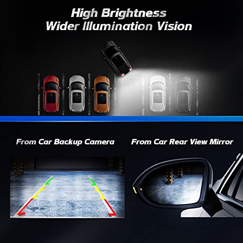 Dancingboar 921 T15 Led Bulb Reverse Lights 6500K White, 912 W16W Led Backup Reverse Light Canbus Error Free, 3000 Lumens Super Bright T15 906 912 921 922 Led Bulbs For Cars Trucks Pickup, Pack Of 2 #TOP5