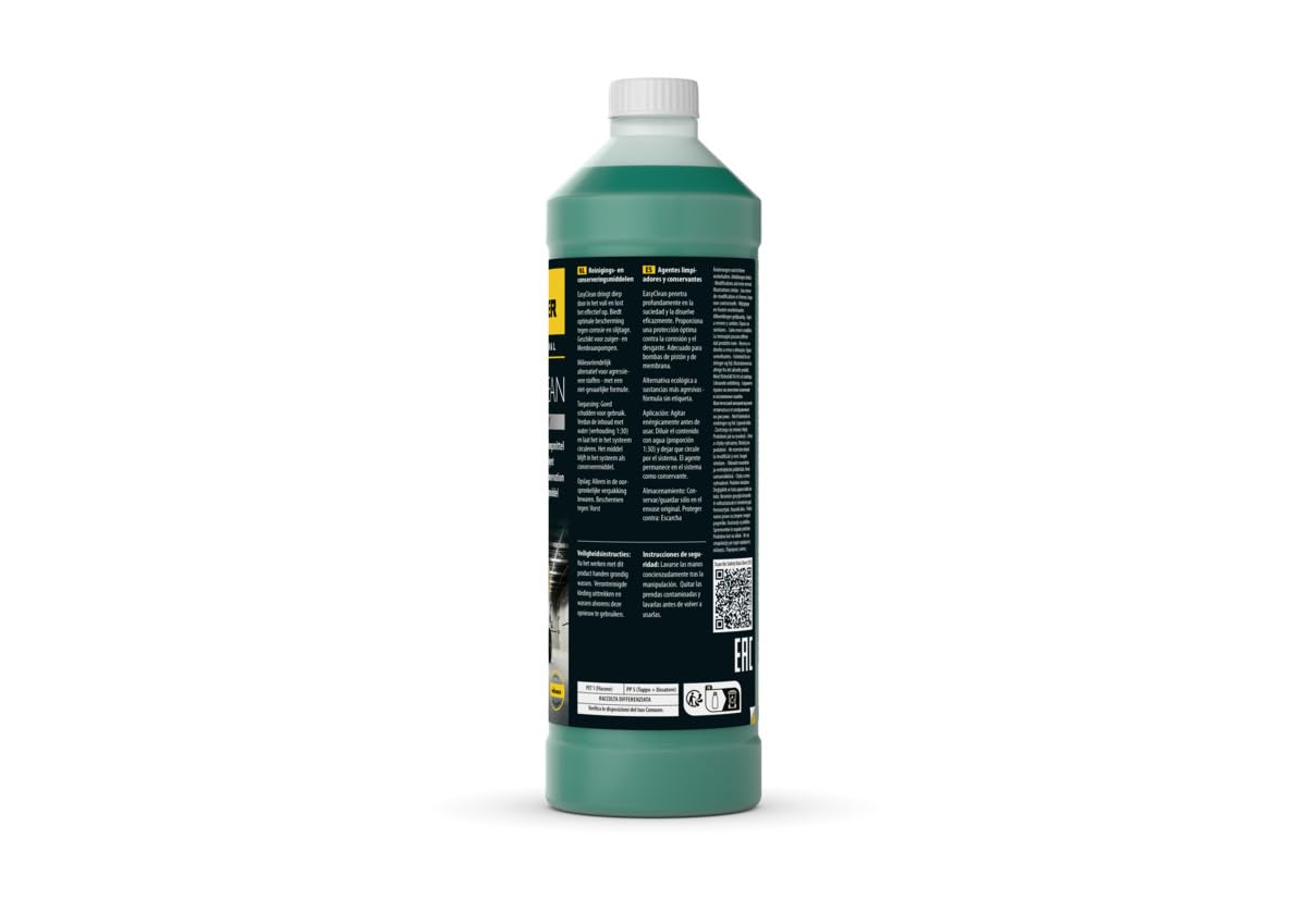WAGNER EasyClean; agente limpiador y conservante; 1 litro; para bombas de pistón y de membrana
