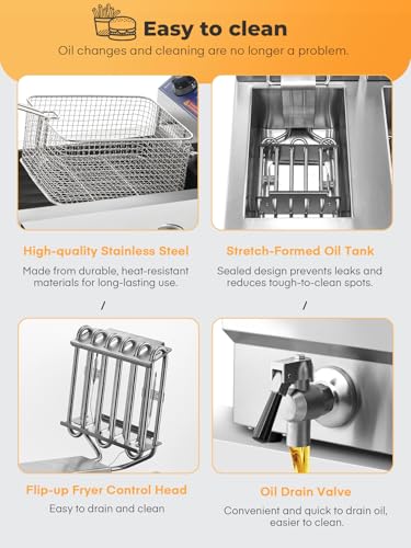 Commercial deep fryer Pitco