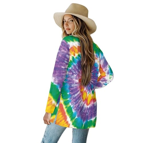 Image of Womens Open Fron Cardigan Sweaters Long Sleeve Tops Daily Coats