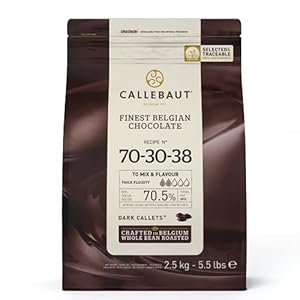 CALLEBAUT Callets Puur 70.5% 2.5KG