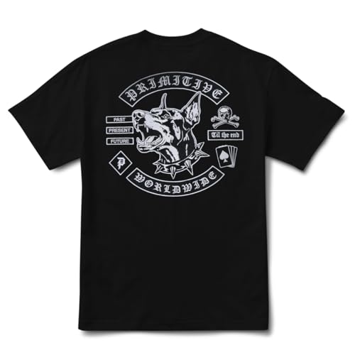 Primitive Skateboarding Clothing Men's Boxy T-Shirt (US, Alpha, XX-Large, Regular,