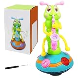 Cadeau parfait pour les enfants: Le jouet de chant en plastique en plastique est un accessoire parfait pour la décoration et les fêtes de la maison, créant une atmosphère animée et chaleureuse..C'est un cadeau parfait pour les enfants, les bébés, les tout-petits, les amis et même pour vous-même, comme un cadeau d'anniversaire..Jouet chenpillar