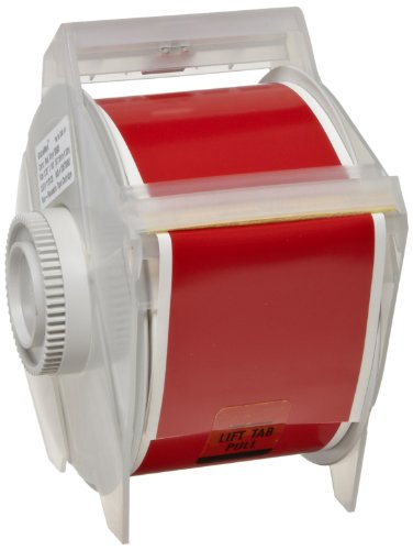Brady 113120 GlobalMark 100' Length x 2.25 Width, B-595 Vinyl, Red Indoor/Outdoor Tape