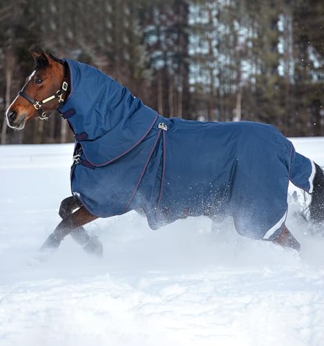 Rambo Optimo Plus manta de caballo con sistema de capas ajustable y tecnología antitirones activa 5