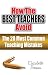 How the Best Teachers Avoid the 20 Most Common Teaching Mistakes
