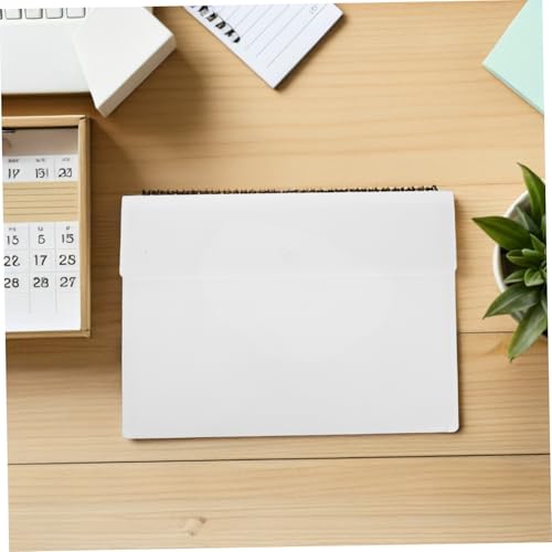 10 Porte-documents Plastique Imperméables format A4 avec fermeture bouton pression pour bureau