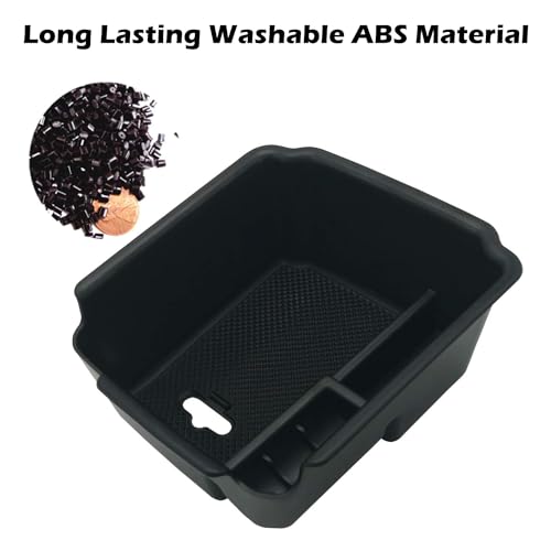 JOJOMARK Compatible with VW Tiguan 2018 2019 2020 2021 2022 2023 2024 and 2022 2023 2024 2025 2026 VW Taos Center Console Tray Organizer Insert ABS Armrest Box Secondary Storage by JOJOMARK - Used condition - Image 2