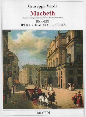  Macbeth Opera Completa (Testo Cantato In Italiano-Tedesco) Riduzione per canto e pianoforte, ed 1948