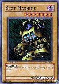 Yu-Gi-Oh! Slot Machine Card - Normal Monster Dark Attribute From Spell Ruler Set