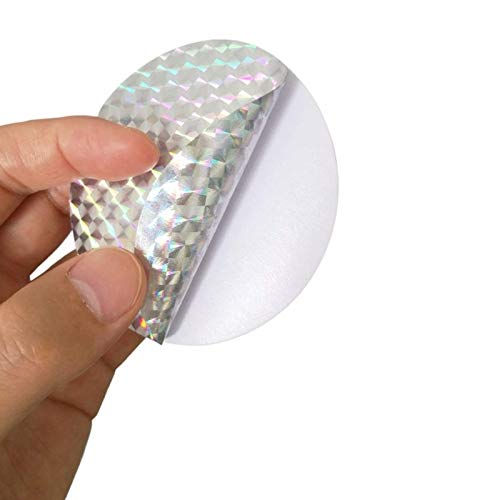 KTSM-Stop-T Expulsor de Aves Suministros Ventana Bird Ronda Repelente de Etiquetas Pest Control Products jardín al Aire Libre Apto para Granja (Color : 6PCS)