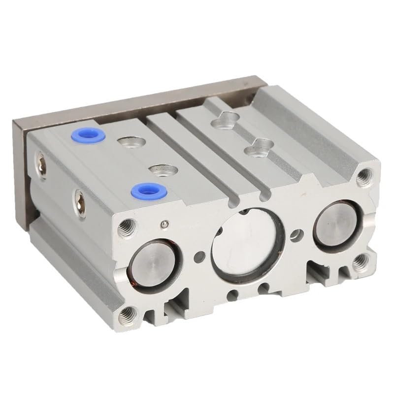 Vérin pneumatique compact à double action MGPM cylindre guidé robuste - 6