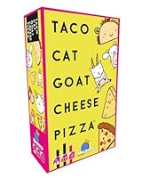 Blue Orange | Taco Cat Goat Cheese Pizza | Card Game | Ages 8+ | 2-8 Players | 10-30 Minute Playing Time