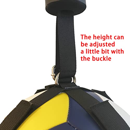 Miyuvon Volleyball Spike Trainer, Volleyball Spike Training System For Basketball Hoop, Training Improves Serving, Spiking, Setting & Arm Swing, Perfect Volleyball Gift For Beginners & Pro. #TOP4