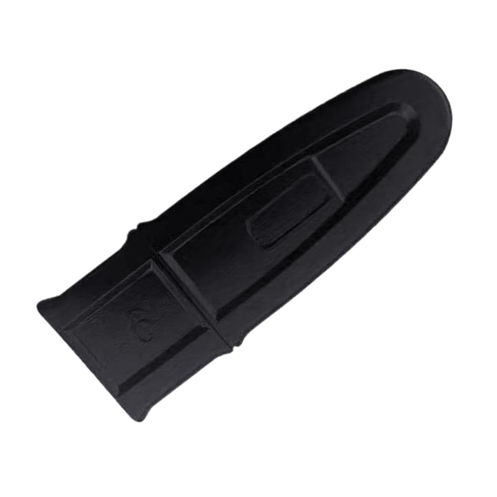 Copri piastra guida per potatura compatibile con barra per motosega da 6 pollici, 8 pollici, 10 pollici, accessorio per motosega con fodero in plastica, nero(6 inches)