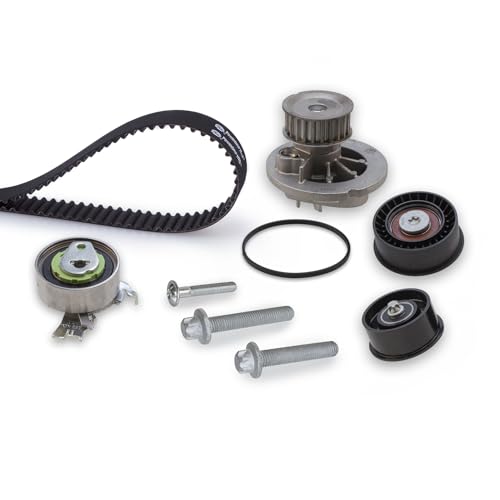 Kit distribución Gates KP25499XS-3 con bomba de agua de 162 dientes para motor de Opel Zafira