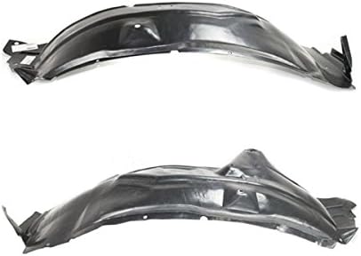 Amazon 99 07 Superdutyトラックフロントスプラッシュシールドインナーフェンダーライナー左右セットペア マッドガード 車 バイク