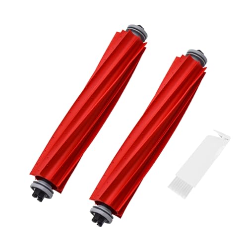 2 Stück Hauptbürste Zubehör für Roborock Q Revo/S7/S7 Maxv/S7 Maxv Ultra/S7 Max Ultra/S7 Pro Ultra/Q7/Q7 Max/Q7 Max Plus/Q7 Maxv/Q7 Maxv Ultra Roboter Staubsauger mit Reinigungsbürste