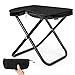 Taburete Plegable Portatil, Silla Plegable Ligera Portatil Pequeña, Banqueta Plegables, Asiento Sillas Taburetes Plegables Portátil para Camping Pesca Playa Senderismo Jardin Exterior, Soporta 120kg
