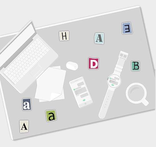Miniatura 3 de 100 calcomanías de letras del alfabeto, calcomanías impermeables para álbumes de recortes, laptop, computadoras, patinetas, botellas de agua y regalo