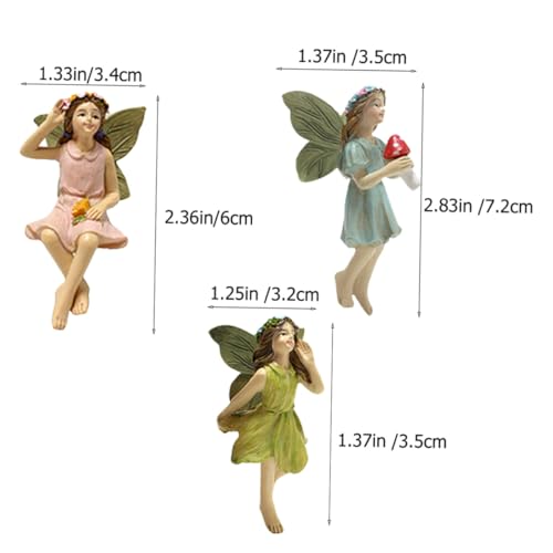 Figurines de jardin Beavorty résine durable contre intempéries - 3