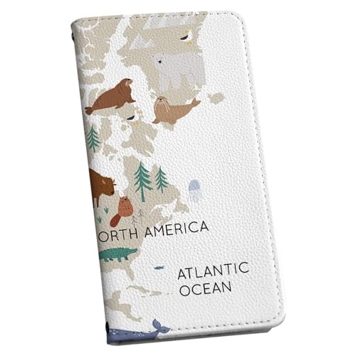 Google Pixel 9a �p �蒠�^�P�[�X �P�[�X �J�o�[ �蒠�^ �}�O�l�b�g�� �s�^�b�ƕ܂� ���U�[�P�[�X pixel9a �J�[�h���[ �|�P�b�g igcase 019962 north america map ���� �n�}