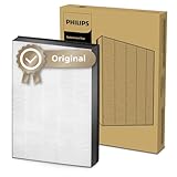 Philips Filtro de Repuesto Original para Purificador de Aire Series 2000i y 3000i AC2887/AC2889, AC2892, AC3829, HEPA NanoProtect, 24 Meses de Vida Útil, Negro/Blanco (FY2422/30)