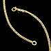 Hicarer 24 Pack Gold Plated Necklace Chain for Women Bulk 16-26 Inch 2 mm Gold Plated DIY Cable Link Chains for Jewelry Making with Lobster Clasps for DIY Necklace Jewelry Making Supplies(20 Inch)