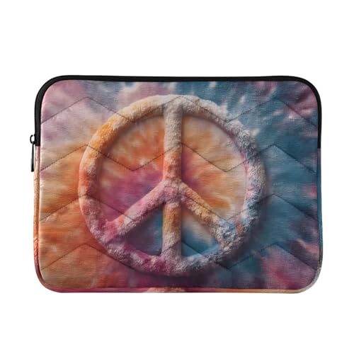 Funda para portátil 15.6 pulgadas con diseño Peace Sign miniatura 1
