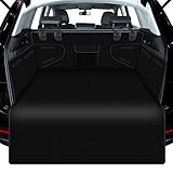 ✅【Universal Fit】 Größe: 185 x 105 cm / 72,8 x 41,3 Zoll. Die Alfheim Kofferraumabdeckung passt für alle Autos, LKWs und SUVs. Kommt mit verstellbaren Kopfstützengurten und einem großen Stoßfängerschutz, der auf Länge unserer Kofferraumverkleidungen gefaltet werden kann. Diese universelle Passform eignet sich perfekt zum Tragen von Haustieren. Ihr Hund wird sich wohlfühlen und Sie müssen sich keine Sorgen über Schmutz, Hautschuppen oder Kratzspuren in Ihrem Auto machen.