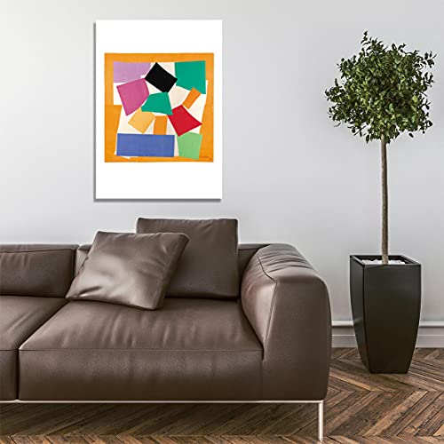Henri Matisse L'escargot petit format affiche art mat sans cadre design - 5