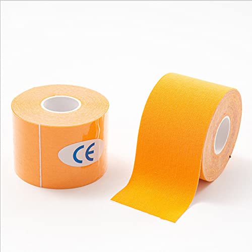Kinesiology Tape Sports Tapes Elastic Freely Cut for Muscle Back Shoulder Elbow Waist Ankle Polyester Waterproof