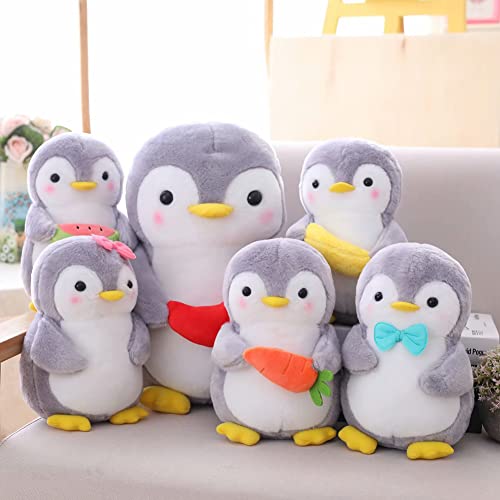 IKASEFU Bonito desenho animado boneco pinguim brinquedo de pelúcia pinguim almofada de pelúcia pingu