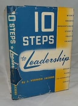 Hardcover 10 Steps to Leadership Book