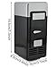 ThreeH New Mini Red USB Fridge Cooler Beverage Drink Cans Cooler/Warmer Refrigerator for Laptop PC Computer Black H-UF05Black