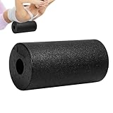 Rullo fasciale originale (30 x 15 cm), durezza media, rullo fitness per auto-massaggio di schiena e gambe, per stretching routine fitness dopo l