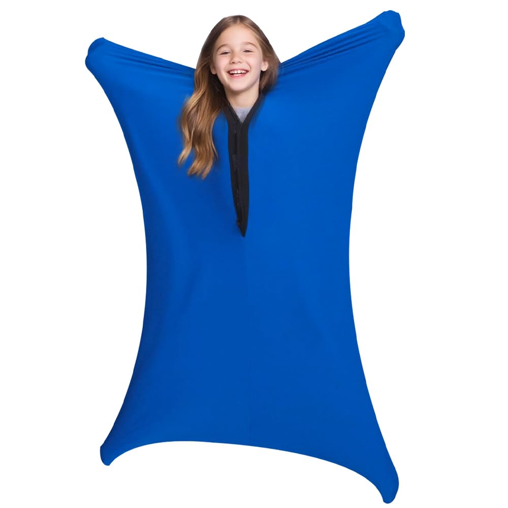 SGZIOO Sensory Body Sock for Kids, 40"X27" Body Sock Sensory Kids, Stretchy Sensory Socks Kids Autism, Sensory Body Sock Kids, Full-Body Wrap Stretchy Body Sox for Children with Autism, Anxiety