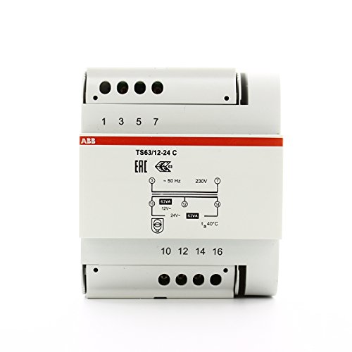Abb TS63/12-24 C Trasformatore 63VA 12-24V, White